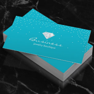 Juelry Design Turcos Confetti Bright Diamond Visitkort