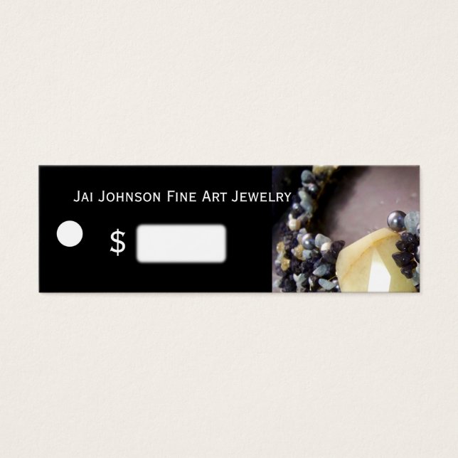 Juelry Merchandise Prisa Märkre Litet Visitkort (Framsidan)