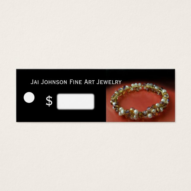 Juelry Merchandise Prisa Märkre Litet Visitkort (Framsidan)