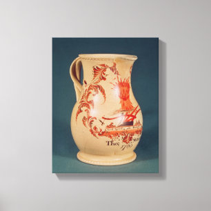 Jug, Leeds, 1770 Canvastryck