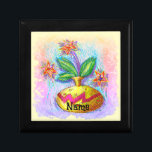 Jug O Flowers Minnesask<br><div class="desc">Jug O Blommor,  blomkläder,  t-shirts,  presenter av ArtMuvz Illustration. Matchande vattenfärgsblomgåvor. Du kan anpassa med ditt namn eller din text. . Du kan lägga till ditt namn eller lägga till text i stället. Anpassa den här blompresentlådan så att den blir unik för din egen eller ge som en personlig</div>