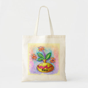 Jug O Flowers Tygkasse