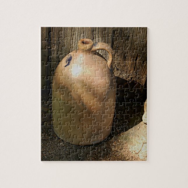 Jug Puzzle land Vin Pussel (Vertikal)