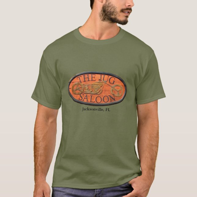 Jug Saloon Lynyrd Skynyrd T Shirt (Framsida)