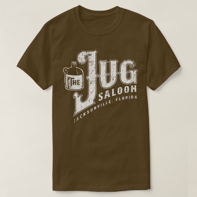 Jug Saloon T Shirt (Design framsida)