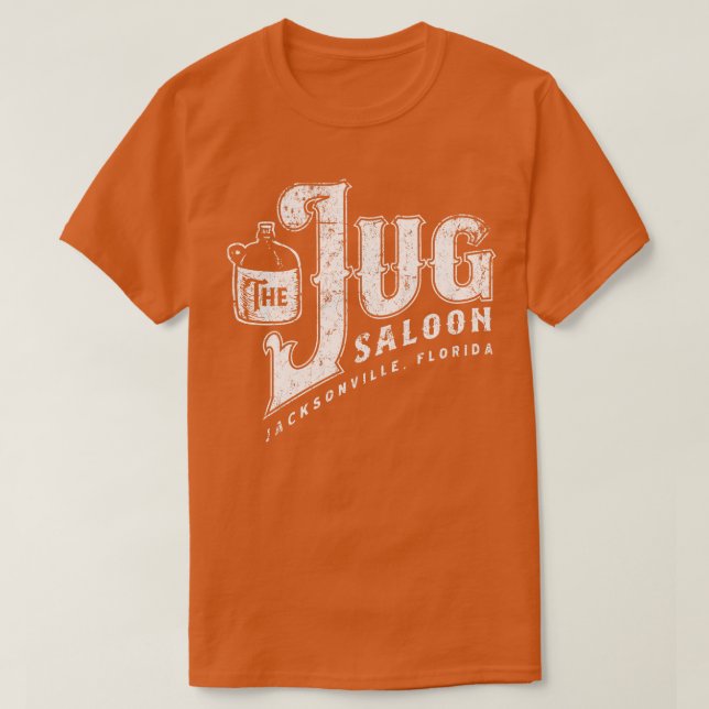 Jug Saloon T Shirt (Design framsida)