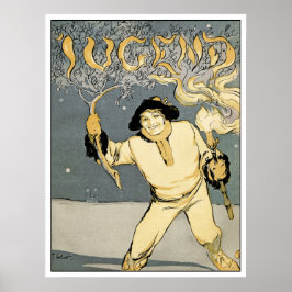 Jugend Art Magazine - Art nouveau - Jugenstill Poster