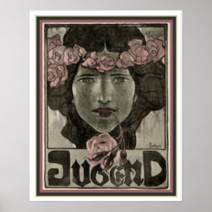 Jugend Art nouveau Cover av Fidus 16 x 20 Poster