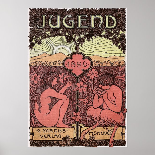 JUGEND MAGAZINE POSTER (Framsidan)