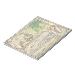 Jugend Musik Möer Gammal Illustration Anteckningsblock