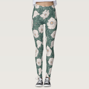 Jugend William-Morris-mönster Leggings