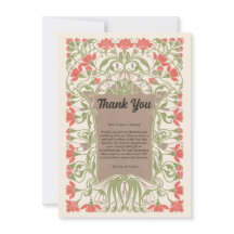 Jugendstil Blommig Elegans