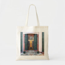 Jugenstill Door Tote Bag