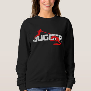 Jugger Player Jugg Pompoms Trendsport Tip-tecken T Shirt