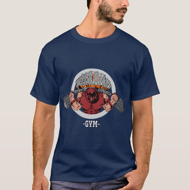 Juggernaut Gym-pojke T Shirt (Framsida)
