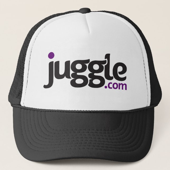 Juggle.com logotyphatt truckerkeps (Framsida)