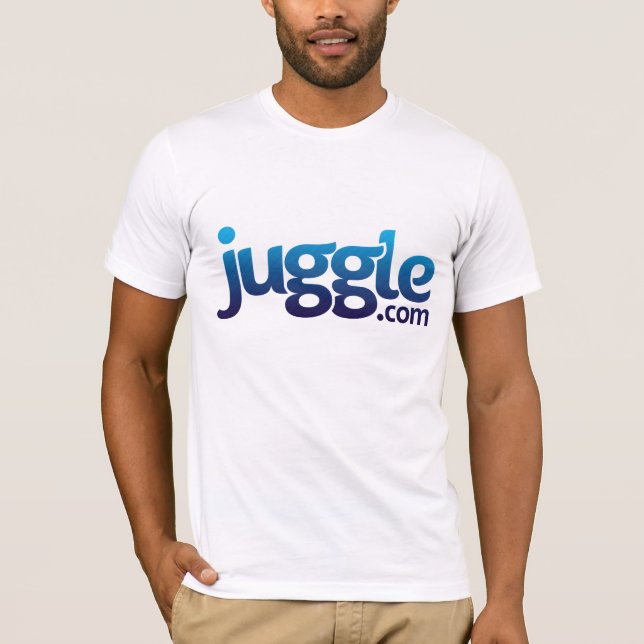 Juggle.com logotypskjorta tee (Framsida)