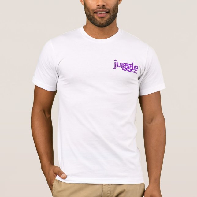 Juggle.com logotypskjorta tröja (Framsida)