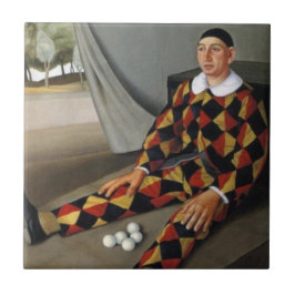 Juggler (av Antonio Donghi) Kakelplatta