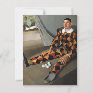Juggler (av Antonio Donghi) Kort