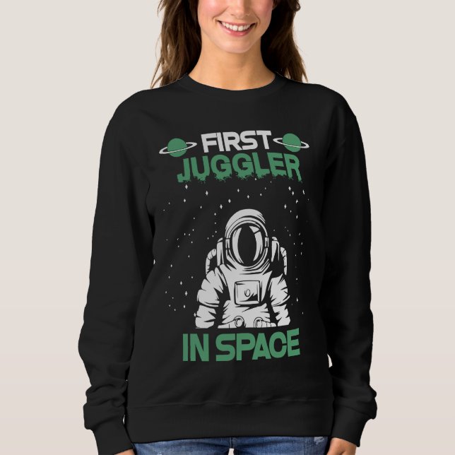 Juggler In Space T Shirt (Framsida)