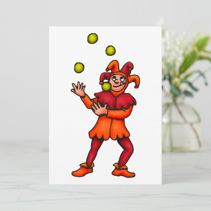 Juggler Inbjudningar