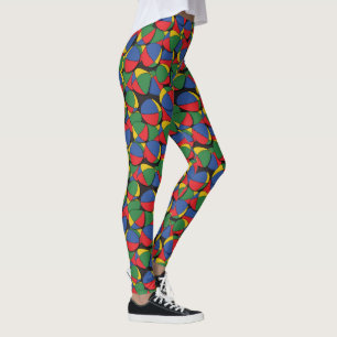Juggler Juggling Bollar Patterned Leggings