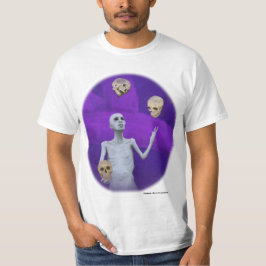 Juggler Juggling Döskallars Fantasy Art Shirt T Shirt
