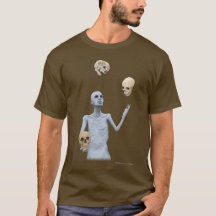 Juggler Juggling Döskallars Fantasy Shirt
