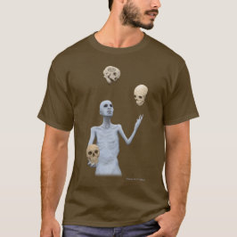Juggler Juggling Döskallars Fantasy Shirt T Shirt