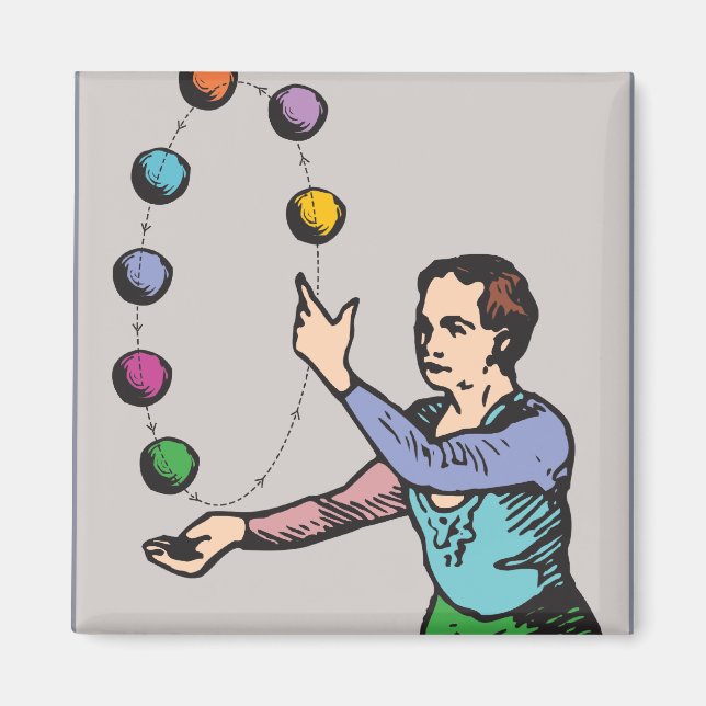 Juggler-Magnet Magnet (Framsidan)