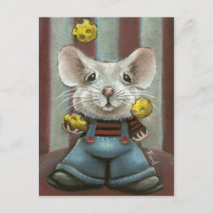 Juggler Mouse Vykort
