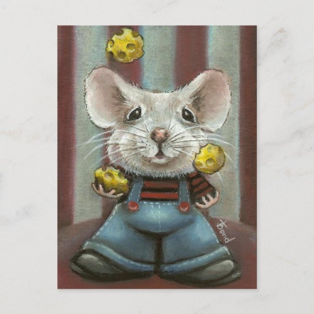 Juggler Mouse Vykort (Framsida)