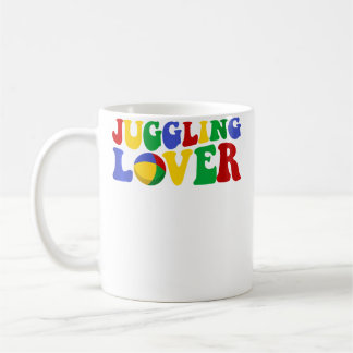 Juggling Älskare Expert Jonglör Cirkus Grafisk Kaffemugg