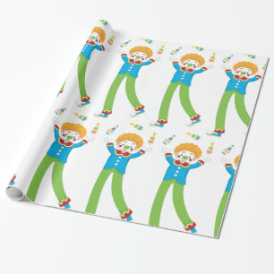 Juggling Clown Presentpapper