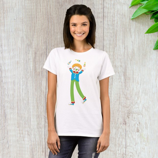 Juggling Clown T Shirt (Skapare uppladdad)