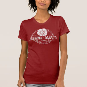Juggling Daisy Logotyp T-Shirt
