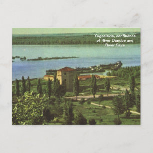 Jugoslavien, Donau-flodens sammanflöde, Spara Vykort