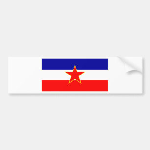 JUGOSLAVIEN FLAGGA BILDEKAL