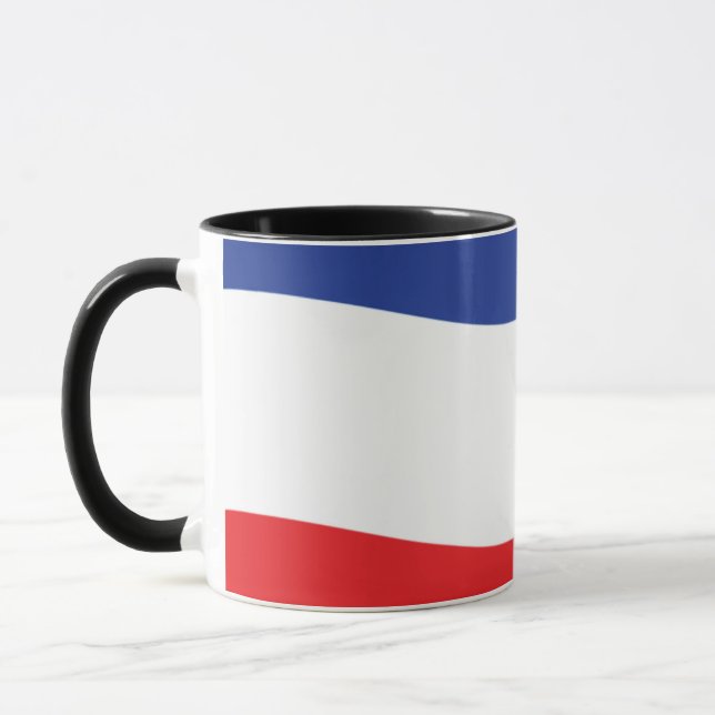 Jugoslavien Flagga Mugg (Vänster)