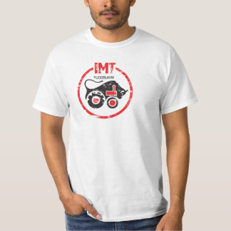 Jugoslavien för stil för IMT-traktorvintage Tee Shirt