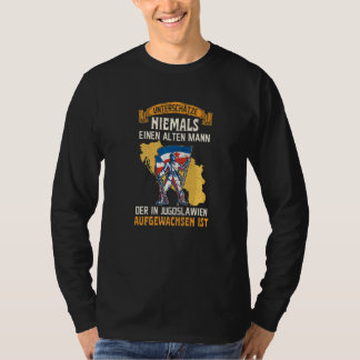 Jugoslavien Jugo Jebiga Tito Balkan Sfry Jugoslavi T Shirt