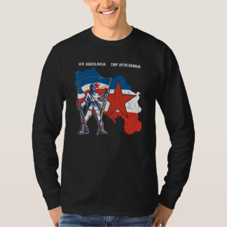 Jugoslavien Jugo Jebiga Tito Balkan Sfry Jugoslavi T Shirt