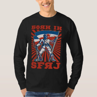 Jugoslavien Jugo Jebiga Tito Balkan SFRY Jugoslavi T Shirt