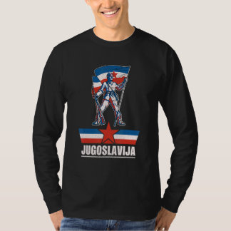 Jugoslavien Jugo Jebiga Tito Balkan Sfry Jugoslavi T Shirt