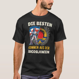 Jugoslavien Jugo Jebiga Tito Balkan Sfry Jugoslavi T Shirt