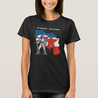 Jugoslavien Jugo Jebiga Tito Balkan Sfry Jugoslavi T Shirt