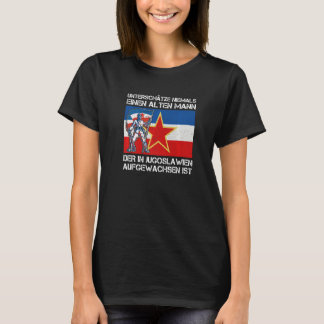 Jugoslavien Jugo Jebiga Tito Balkan Sfry Jugoslavi T Shirt