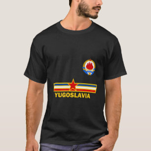 Jugoslavien Jugoslavi ja med Jugoslovenski Grb T Shirt