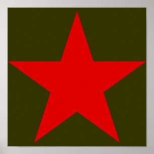 Jugoslavien Red Star Poster